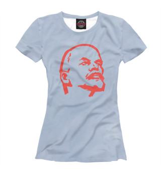 Футболка для девочек Red Lenin