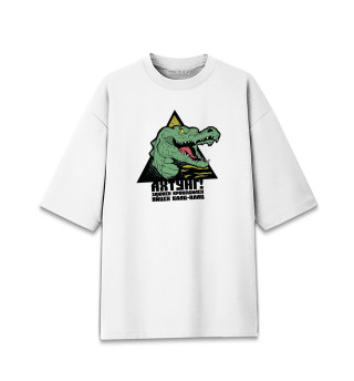 Мужская футболка оверсайз Фауст Крокодилен