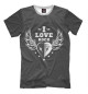 Футболка для мальчиков I love Rock