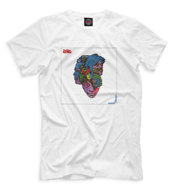Футболка для мальчиков с изображением Love - Forever Changes цвета Белый