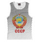 Майка для девочки СССР стиль (ч/б)