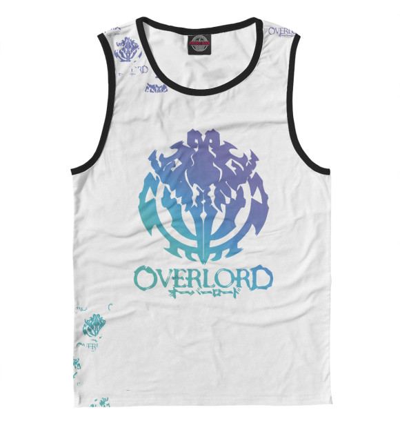 Мужская майка с изображением Overlord цвета Белый