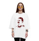 Женская футболка оверсайз Сталин Иосиф Виссарионович