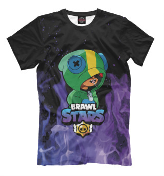 Мужская футболка Brawl Stars Leon
