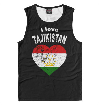 Мужская майка Tajikistan