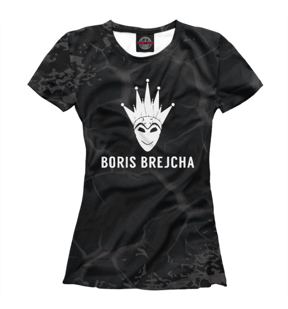 Футболка для девочек с изображением Boris Brejcha цвета Белый
