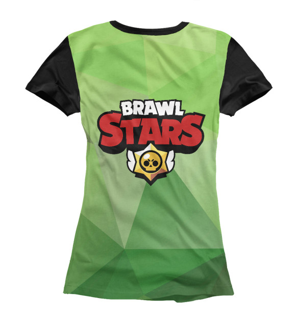Футболка для девочек с изображением Brawl Stars цвета Белый