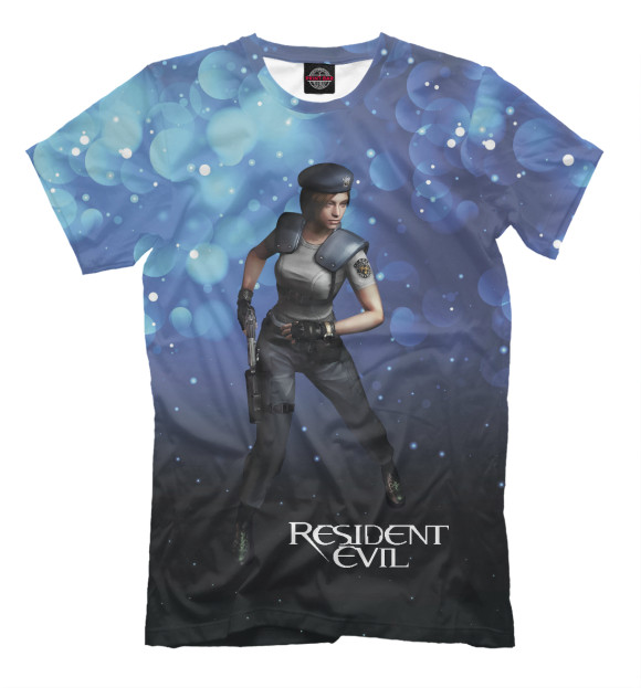 Футболка для мальчиков с изображением Resident Evil цвета Белый