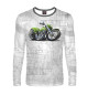 Мужской лонгслив Moto2 (green)