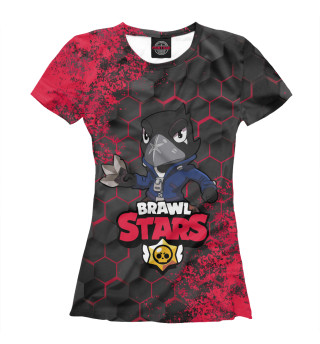 Футболка для девочек Brawl Stars Crow