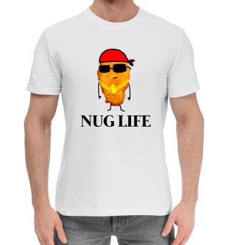 Мужская хлопковая футболка Nug life