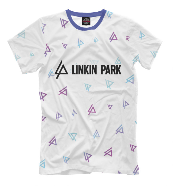 Футболка для мальчиков с изображением Linkin Park / Линкин Парк цвета Белый