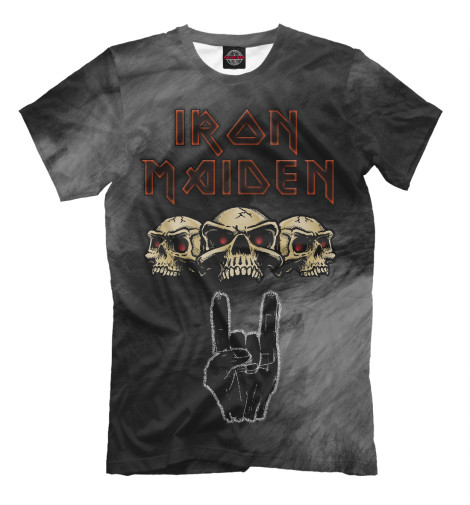 Футболки Print Bar Группа Iron Maiden хлопковые футболки print bar iron maiden