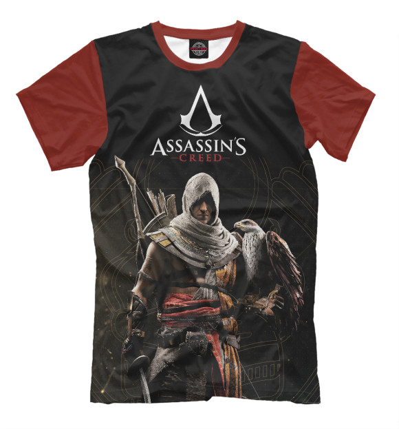 Футболка для мальчиков с изображением Assassin's creed цвета Белый