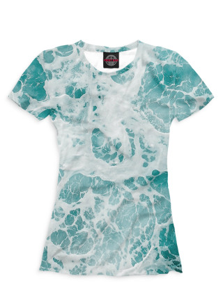 Женская футболка Море