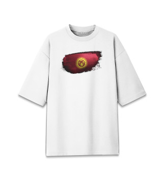 Женская футболка оверсайз Kyrgyzstan