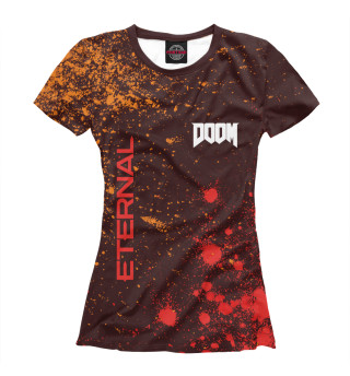 Женская футболка Doom Eternal / Дум Этернал