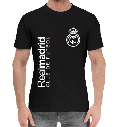 Хлопковые футболки Print Bar ФК Реал Мадрид (Club De Futbol) хлопковые футболки print bar форма реал мадрид