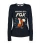 Женский лонгслив Anatomy Of A Fox