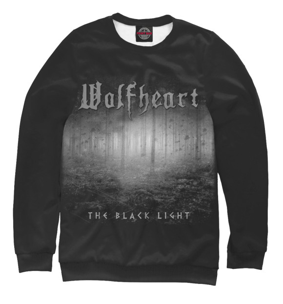 Свитшот для мальчиков с изображением Wolfheart цвета Белый