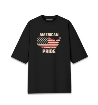 Женская футболка оверсайз Гордость Америки