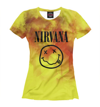 Женская футболка Nirvana | Нирвана