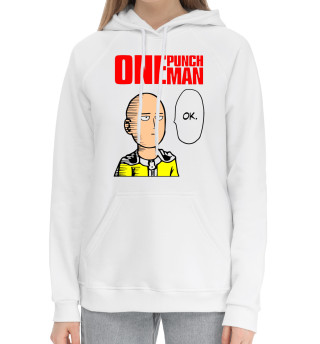 Женский хлопковый худи One-Punch Man