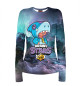 Женский лонгслив Space Leon Shark