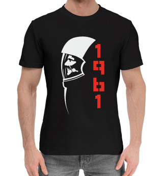 Хлопковая футболка для мальчиков Гагарин
