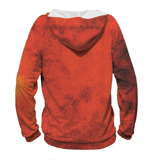 Мужское худи с изображением Бабушка цвета Белый