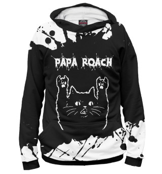 Худи для девочки Papa Roach | Рок Кот