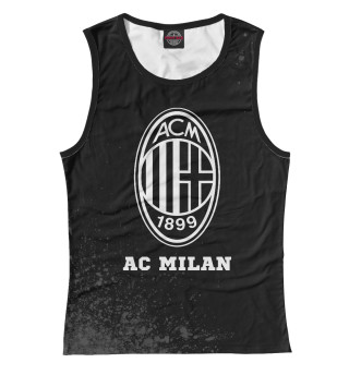 Майка для девочки AC Milan Sport Black - Брызги