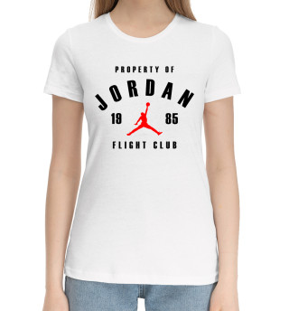 Хлопковая футболка для девочек Michael Jordan