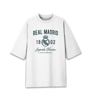 Женская футболка оверсайз Реал Мадрид