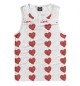 Мужская майка Hearts