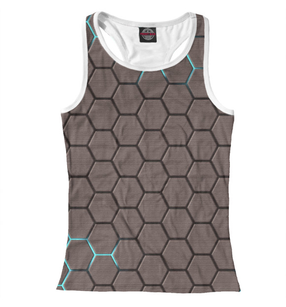 Женская майка-борцовка с изображением Crysis костюм цвета Белый