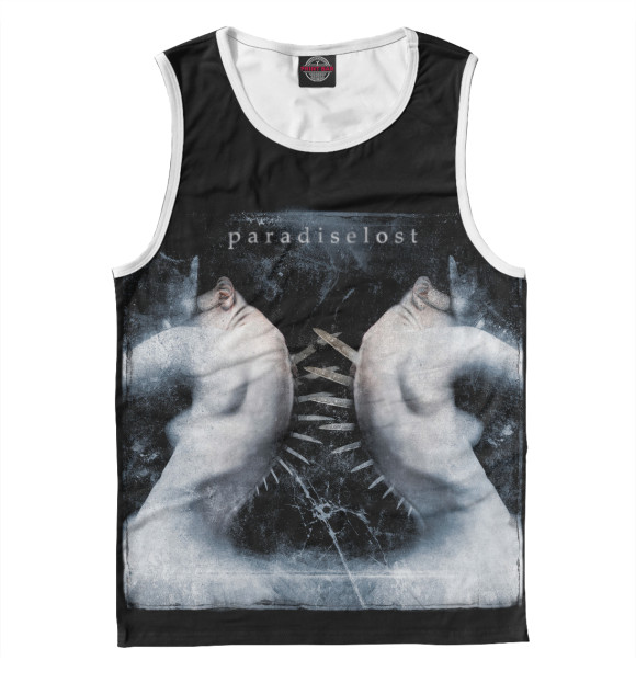 Майка для мальчика с притом Paradiselost цвета Белый Майка для мальчика с изображением Paradiselost цвета Белый