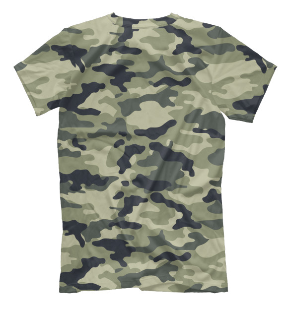 Мужская футболка с изображением Пограничные Войска цвета Белый