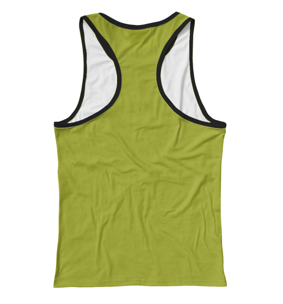 Женская майка-борцовка с изображением Caustic Chibi цвета Белый