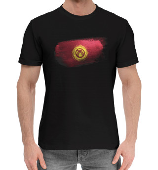 Мужская хлопковая футболка Kyrgyzstan