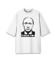 Женская футболка оверсайз Putin - Thank You