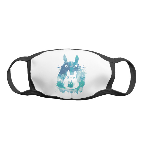 Маска тканевая с изображением Sky Totoro цвета Белый