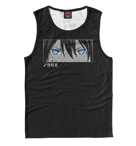 Мужская майка с изображением Noragami цвета Белый
