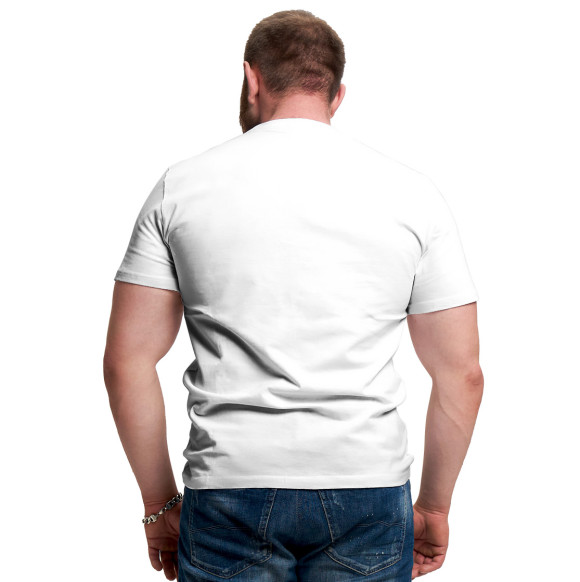 Мужская футболка с изображением Герб СССР цвета Белый