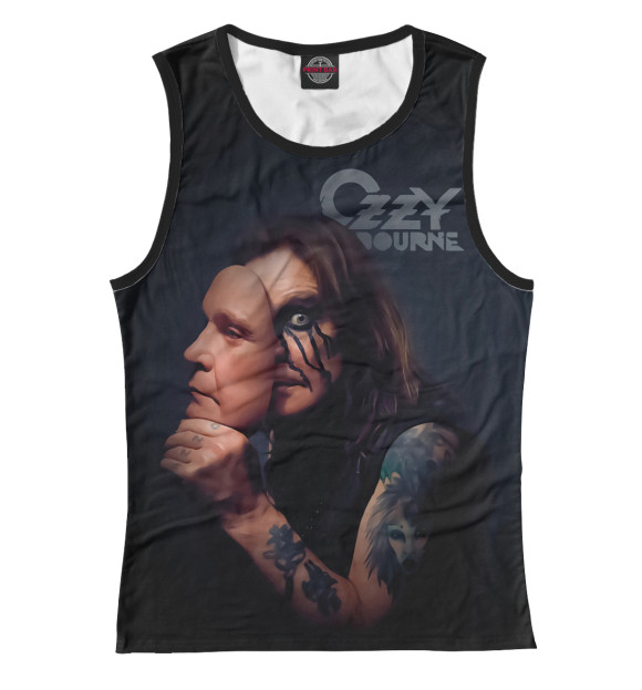 Майка для девочки с изображением Ozzy Osbourne цвета Белый