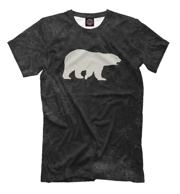 Футболка для мальчиков с изображением Polar Bear цвета Белый