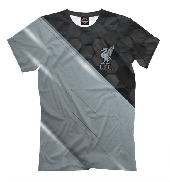 Мужская футболка с изображением Liverpool F.C. цвета Белый