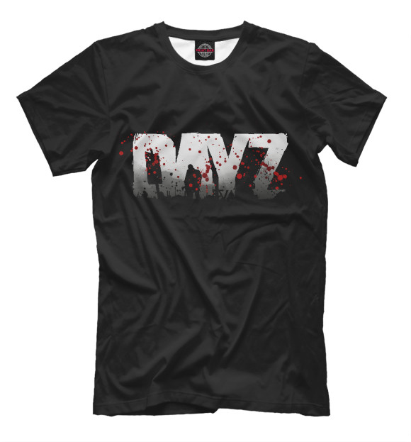 Мужская футболка с изображением DayZ цвета Белый