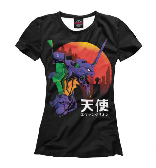 Футболка для девочек Neon Genesis Evangelion