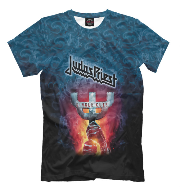 Футболка для мальчиков с изображением Judas Priest цвета Белый